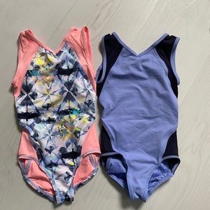 Girls Ivivva Size 7 gymnastics/ dance bodysuits